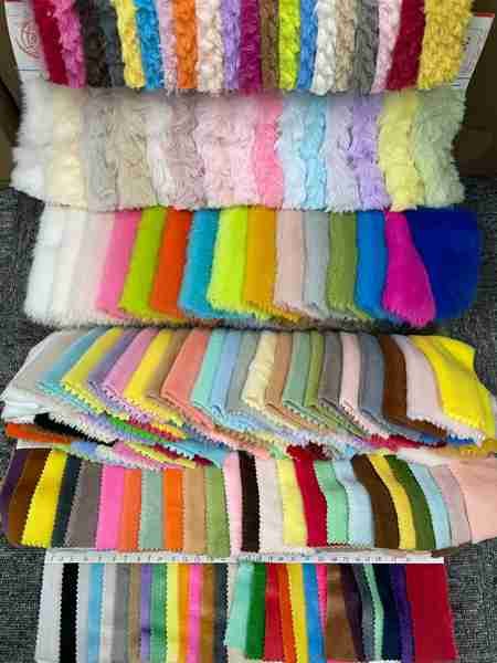 Fabric sourcing sherpa, velboa, fleece, short plush faux fur