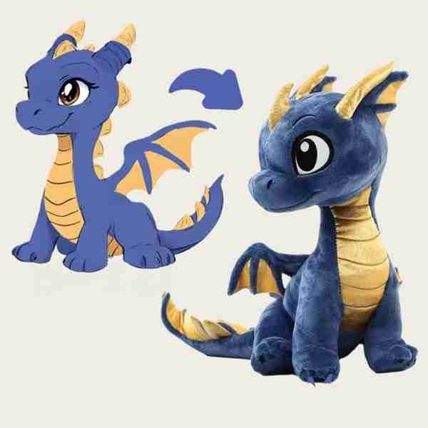 Custom Character Plush for an Indie IP Creator