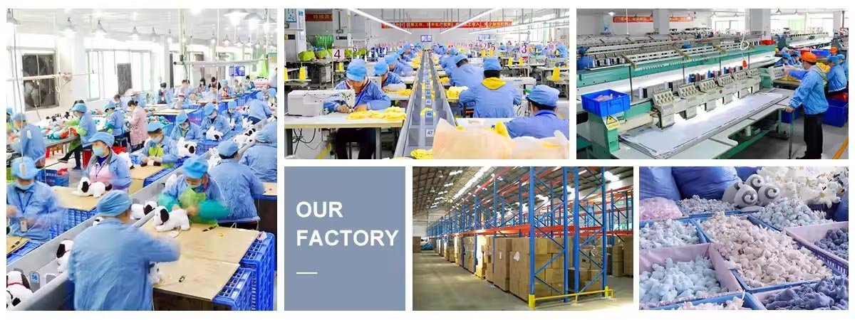 custom plush manufacturer in China