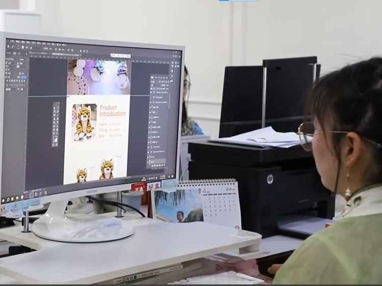 Step 3 — We translate the design into a plush form direction