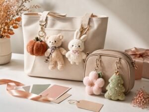 How Brands Use Custom Plush Bag Charms for Seasonal Drops1